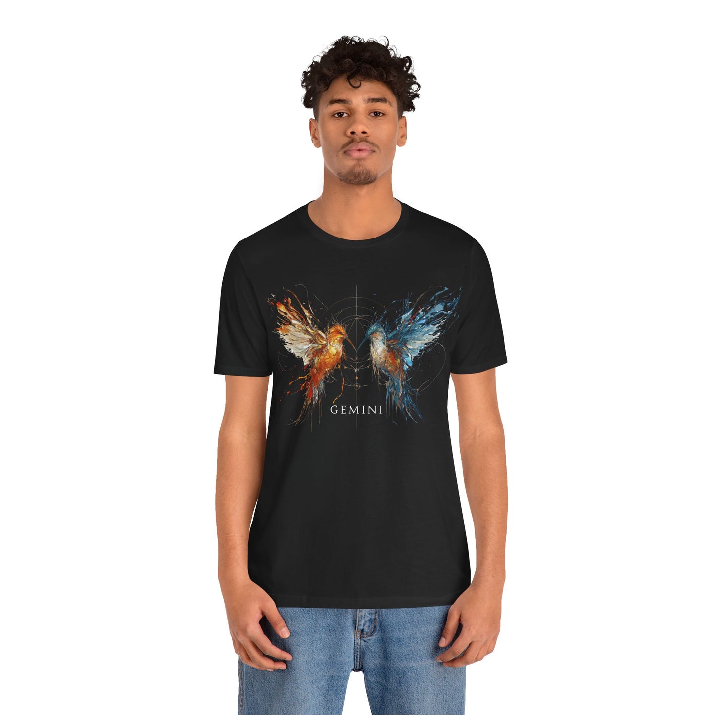 Gemini Hummingbird Dark | Zodiac Line