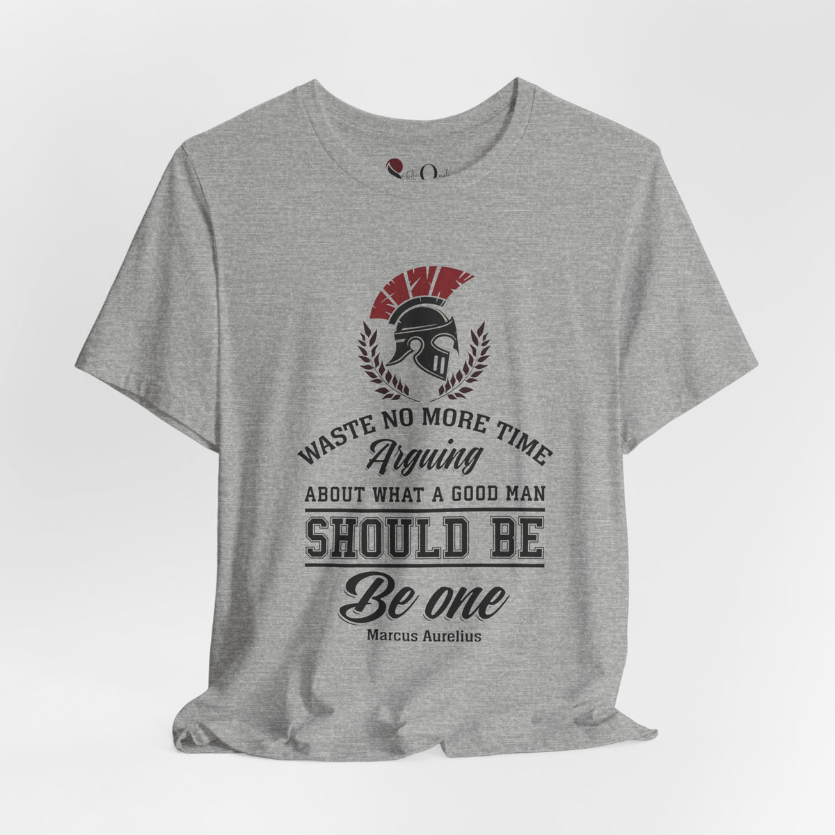 Waste No Time | Marcus Aurelius Athletic Heather T-Shirt