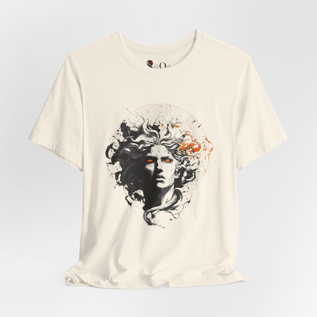 Medusa Halo Natural T-Shirt