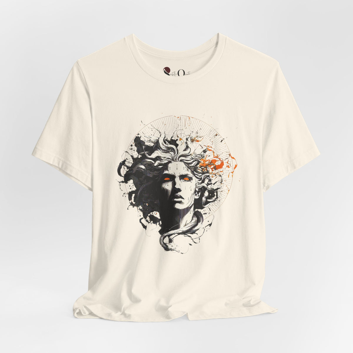 Medusa Halo Natural T-Shirt