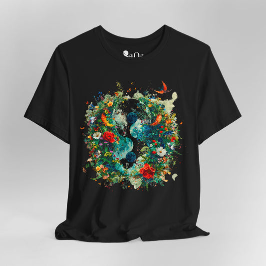 Nature's Embrace: Yin Yang Dark