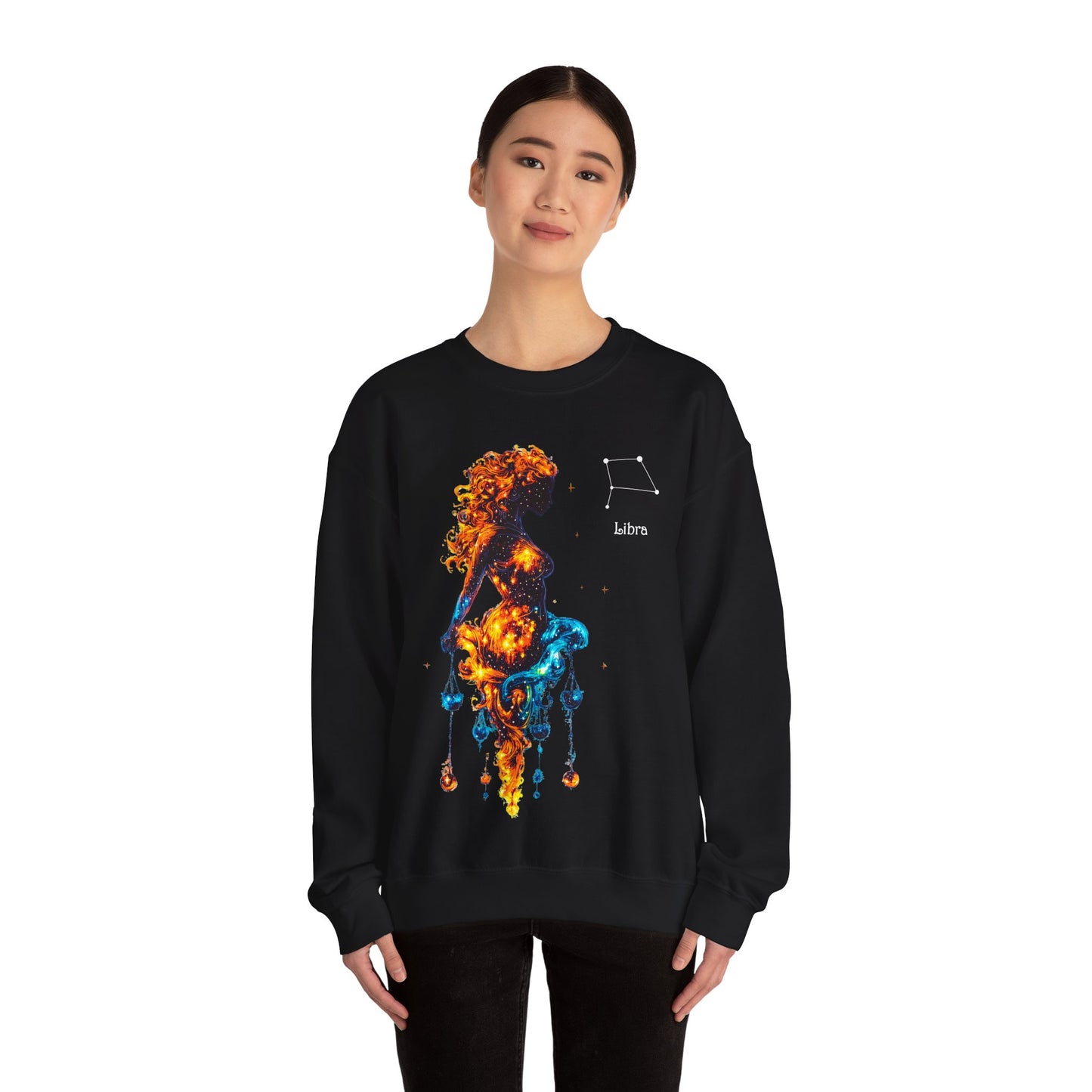 Libra Heavy Blend™ Crewneck Sweatshirt | Zodiac Line