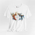 Pisces Koi Fish Zodiac T-Shirt White T-Shirt