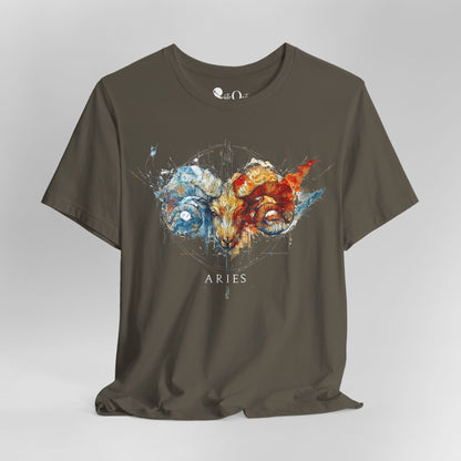 Aries Ram Dark | Zodiac Line