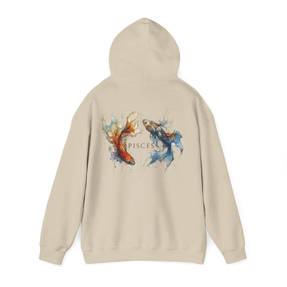 Pisces Koi Fish Zodiac Hoodie
