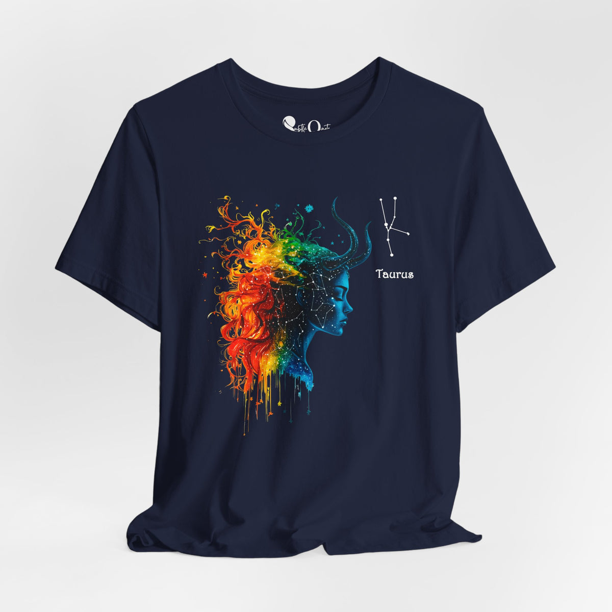 Taurus Zodiac T-Shirt Navy T-Shirt