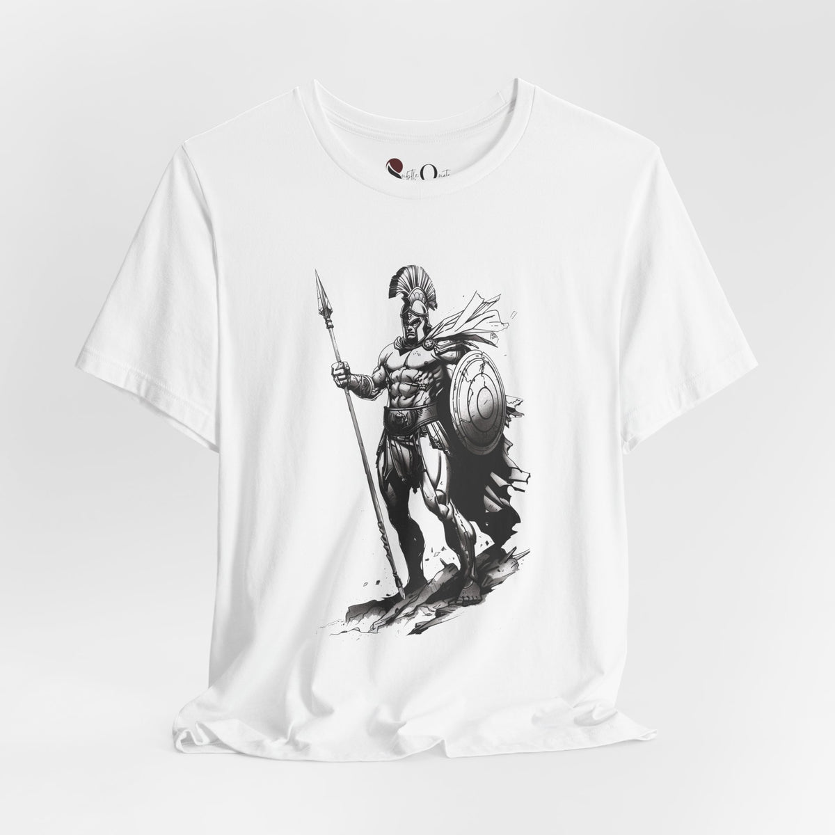 Spartan Valor White T-Shirt