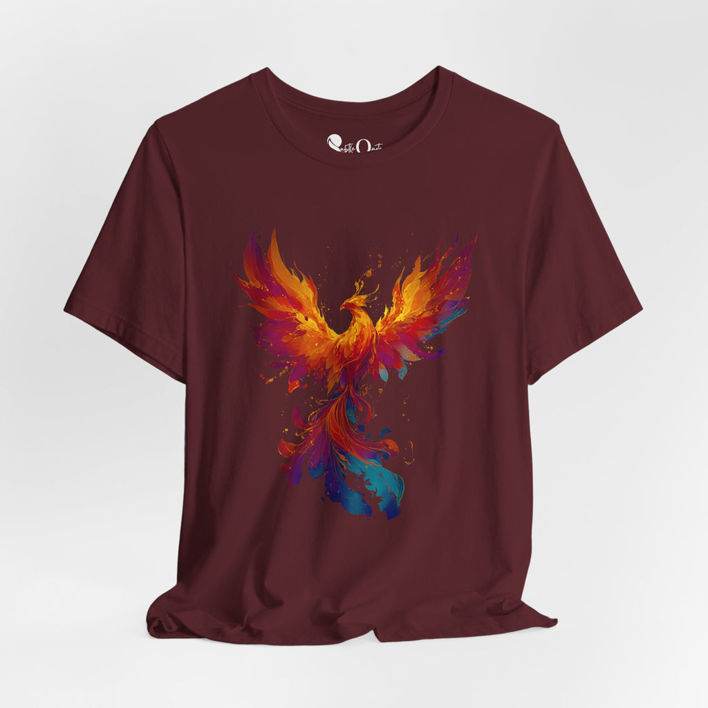 Phoenix Rising Maroon T-Shirt