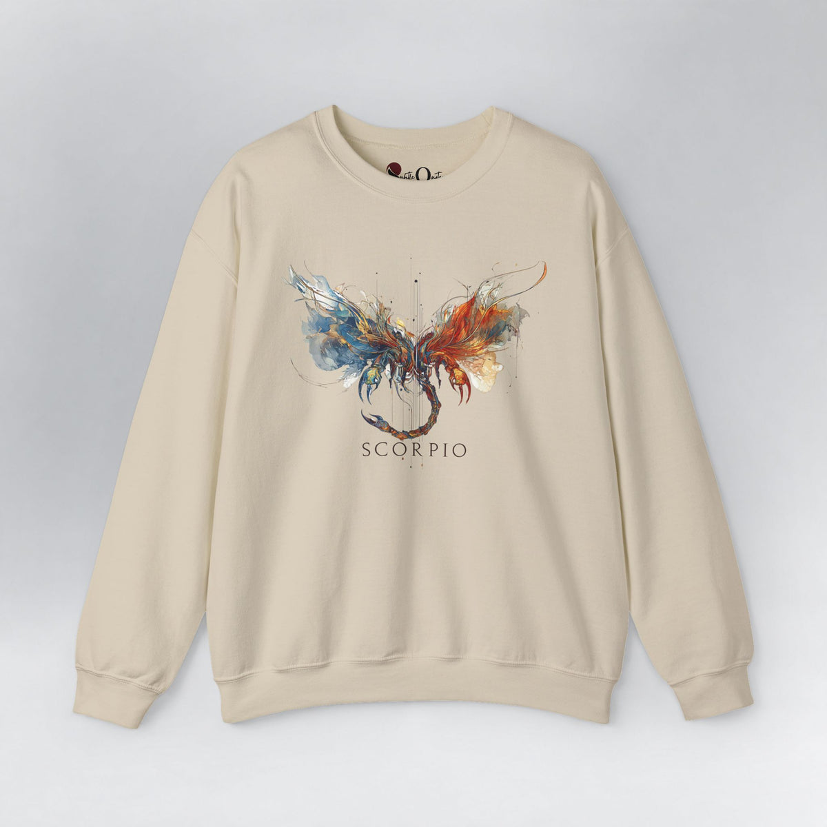 Scorpio Scorpion Zodiac Sweatshirt Sand Sweatshirt