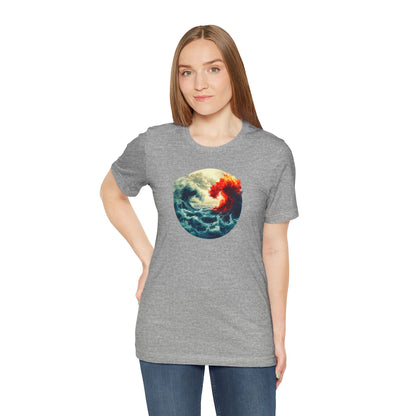 Elemental Harmony: Water and Fire