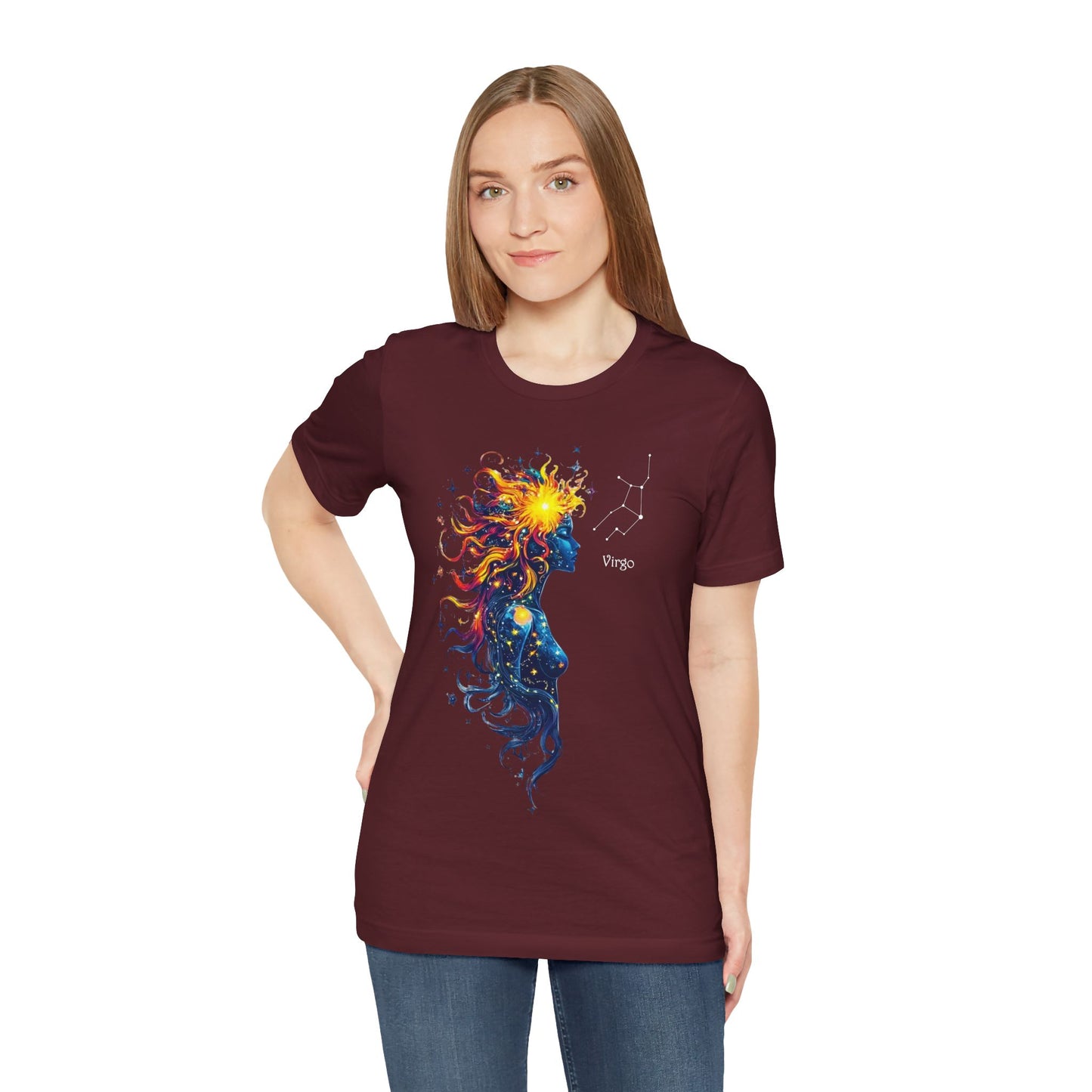 Virgo Goddess Astraea Dark | Zodiac Line