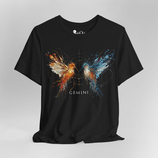 Gemini Hummingbird Dark | Zodiac Line