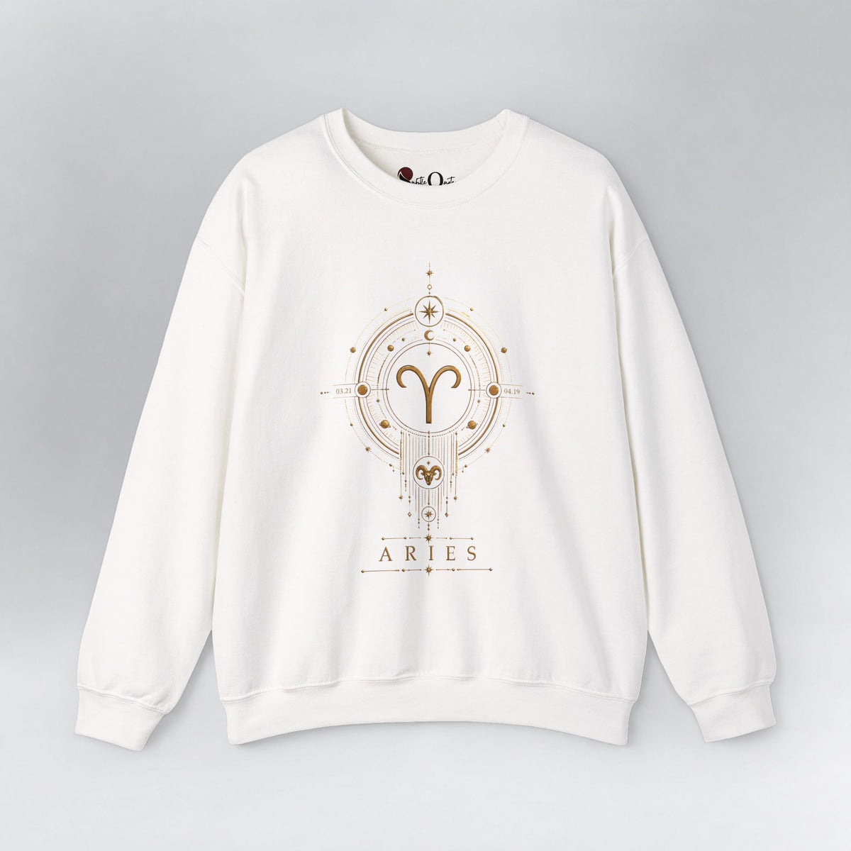 Aries Medallion Zodiac Sweatshirt