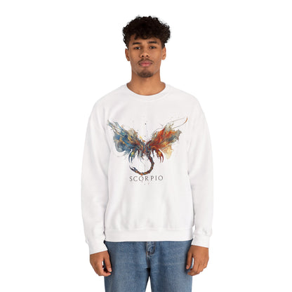 Scorpio Scorpion Heavy Blend™ Crewneck Sweatshirt | Zodiac Line