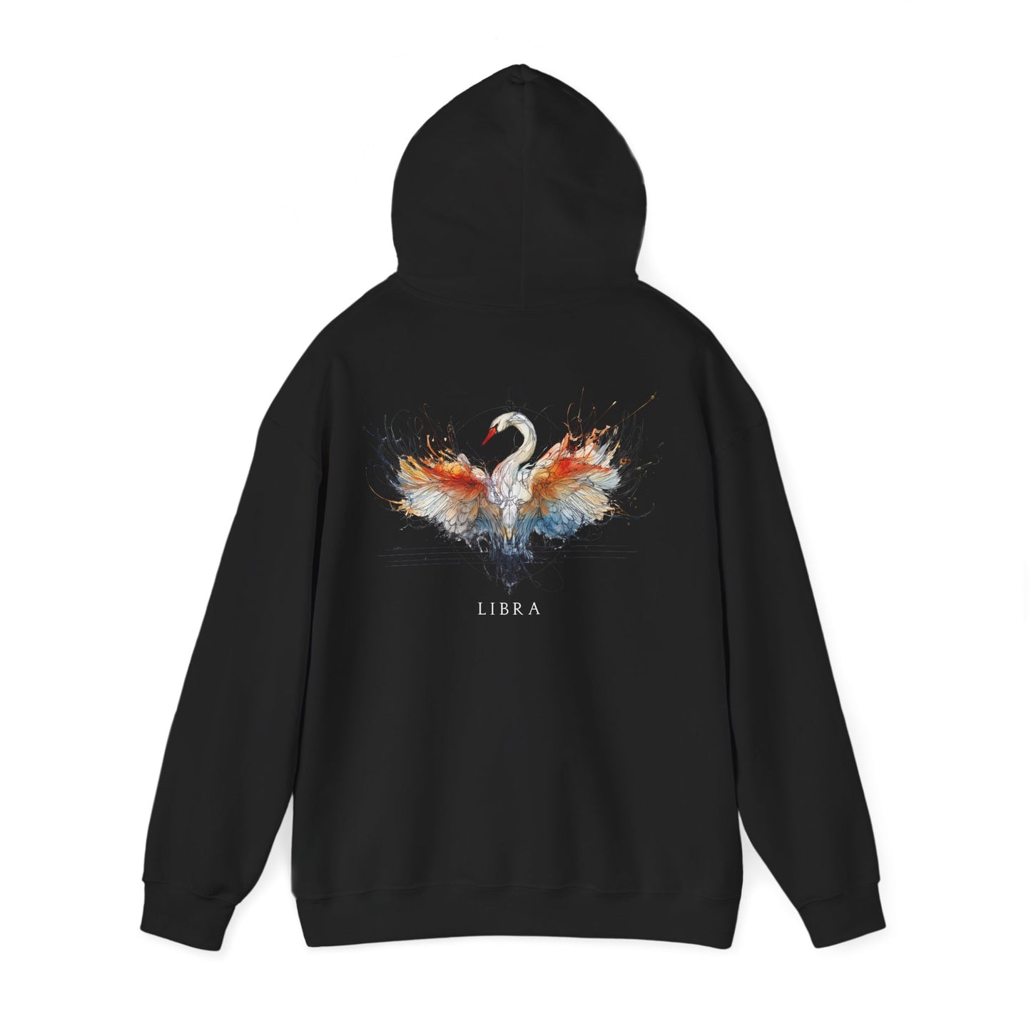 Libra Swan Zodiac Hoodie