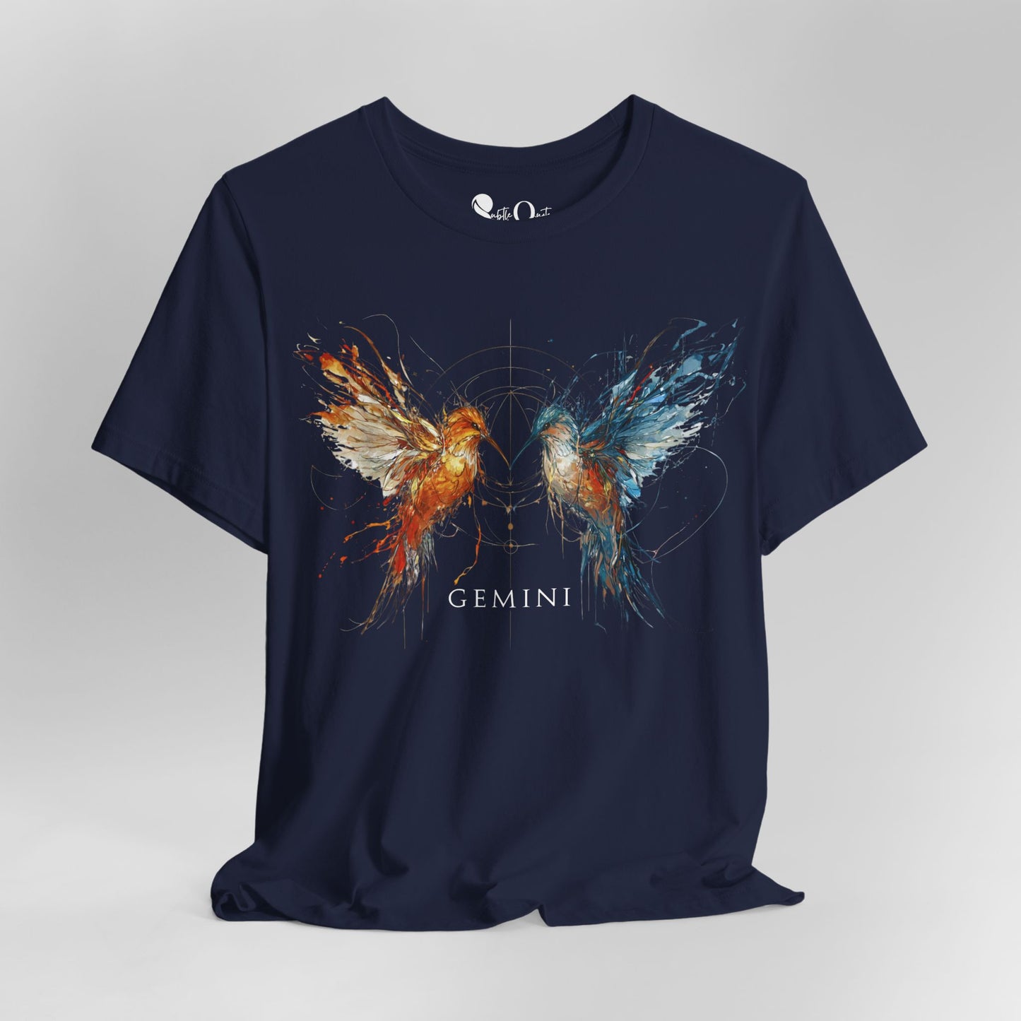 Gemini Hummingbird Dark | Zodiac Line