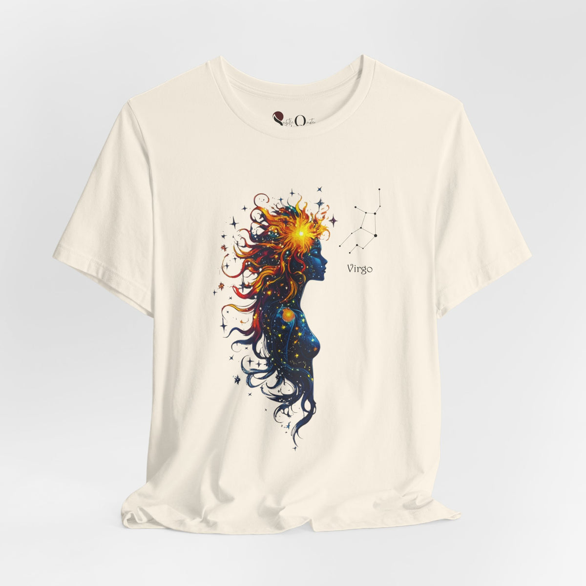 Virgo Goddess Astraea Zodiac T-Shirt Natural T-Shirt