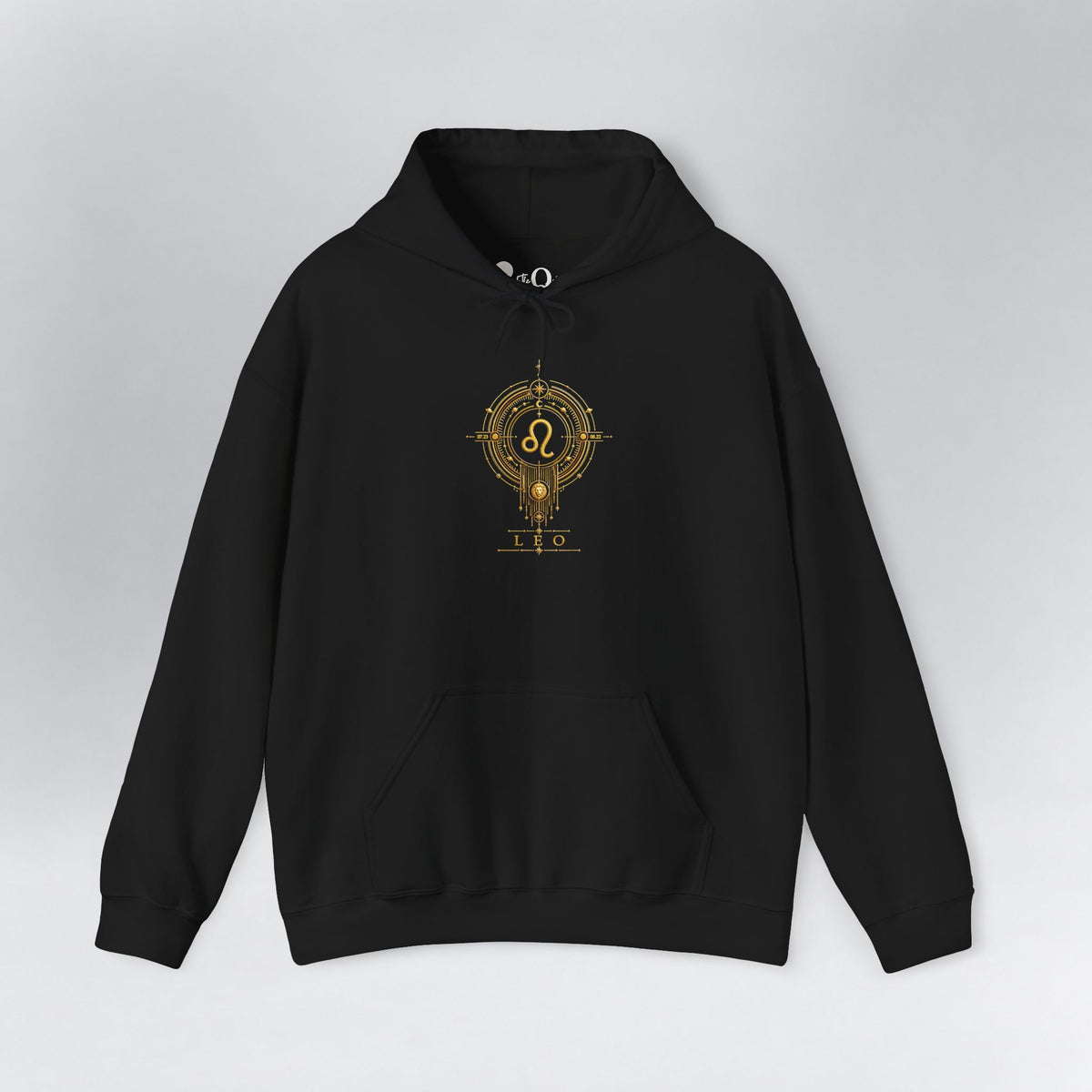 Leo Medallion Zodiac Hoodie