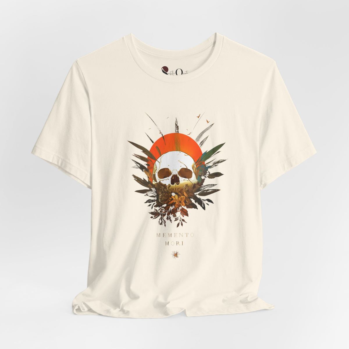 Mortal Sun | Memento Mori Natural T-Shirt