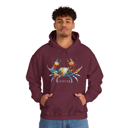 Cancer Crab Heavy Blend™ Hoodie  | Zodiac Line