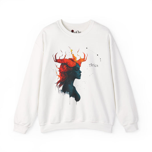 Aries I Heavy Blend™ Crewneck Sweatshirt | Zodiac Line