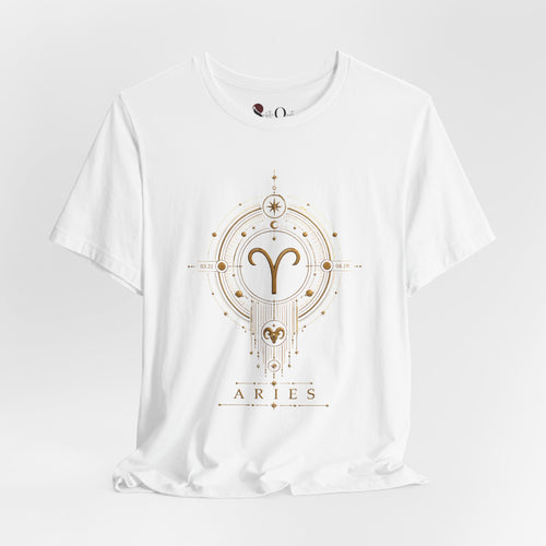 Aries Medallion Zodiac T-shirt