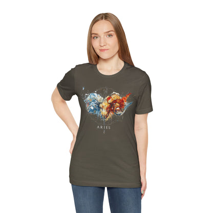 Aries Ram Dark | Zodiac Line