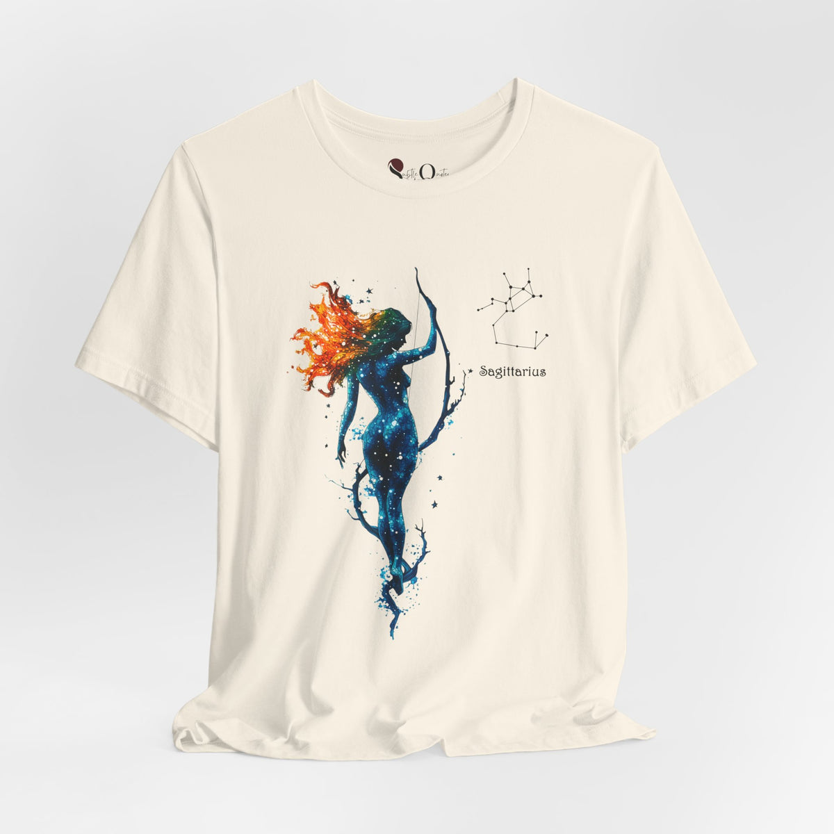 Sagittarius Zodiac T-Shirt Natural T-Shirt
