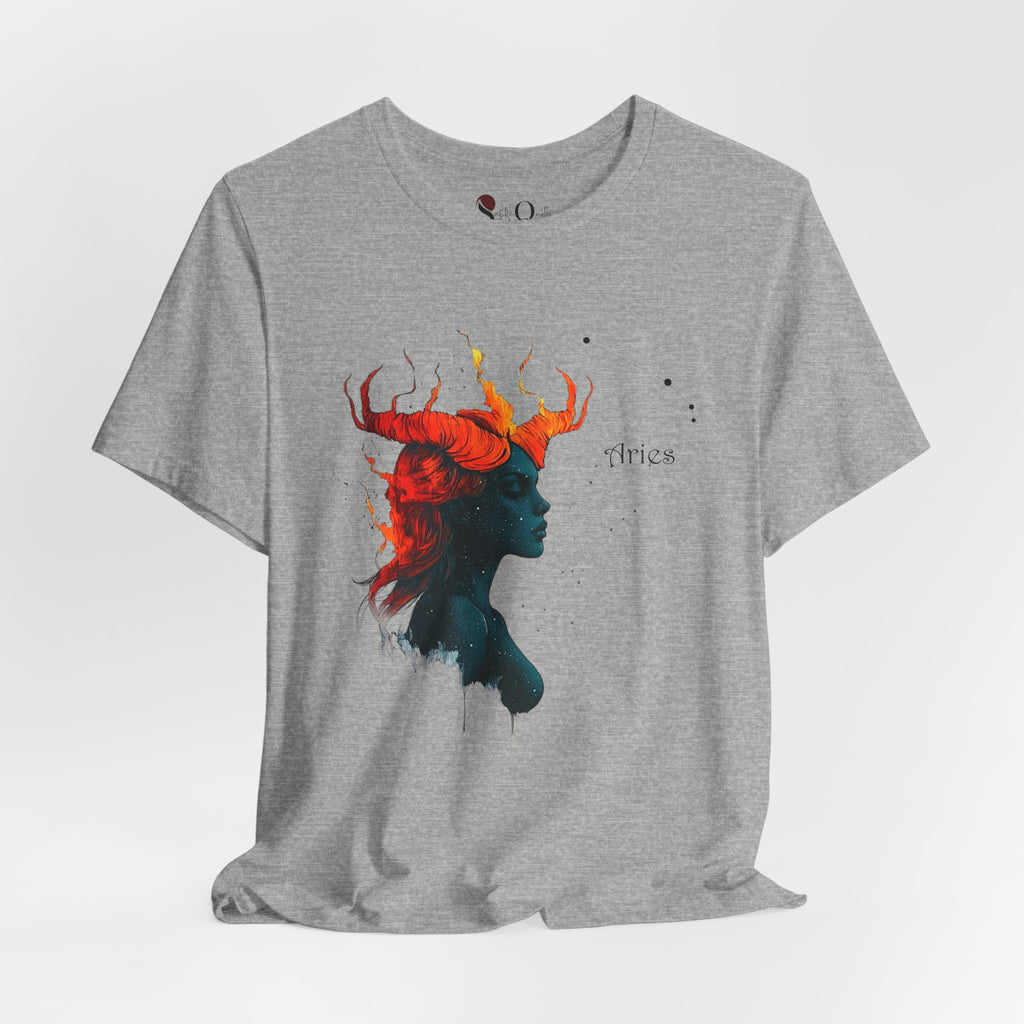 Aries I Zodiac T-Shirt Athletic Heather T-Shirt