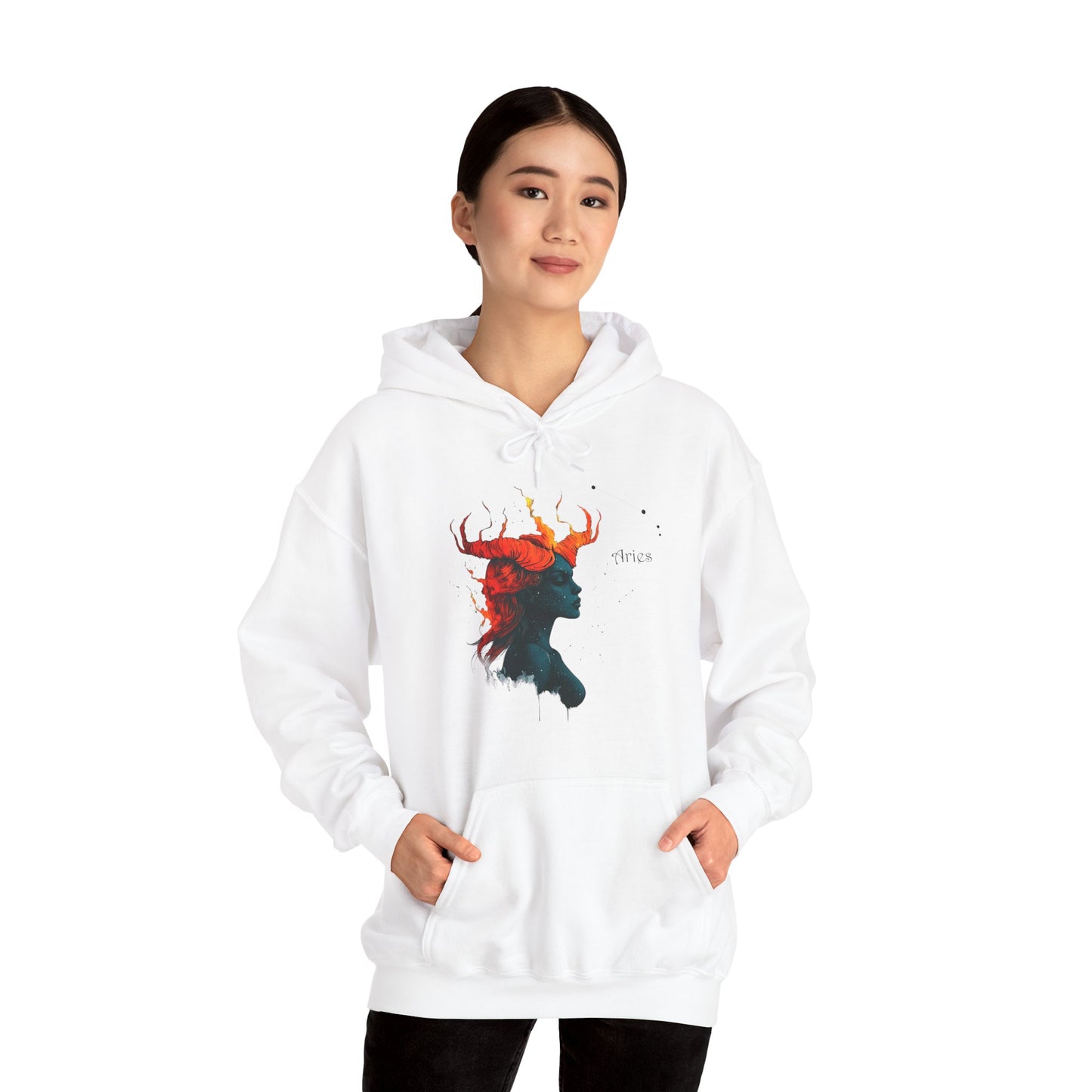 Aries I Heavy Blend™ Hoodie  | Zodiac Line