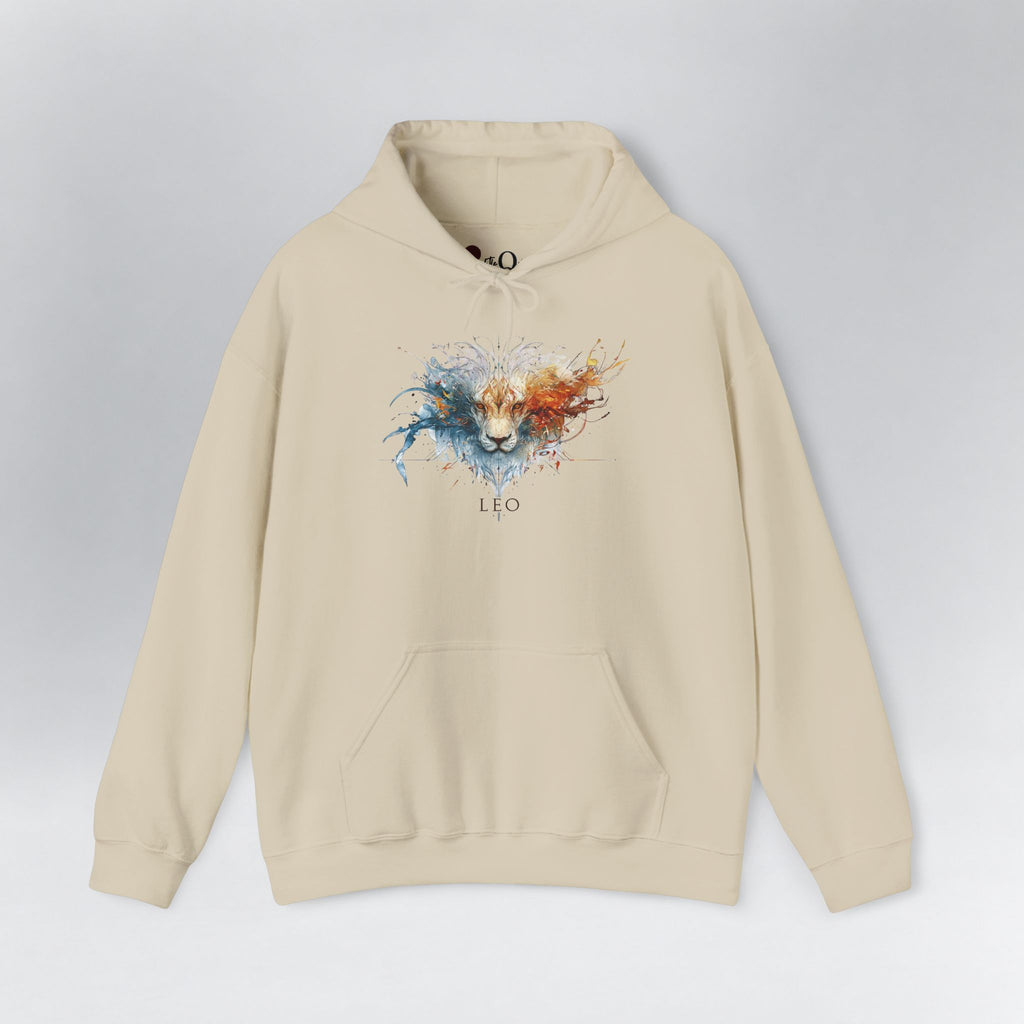 Leo Lion Zodiac Hoodie Sand Hoodie