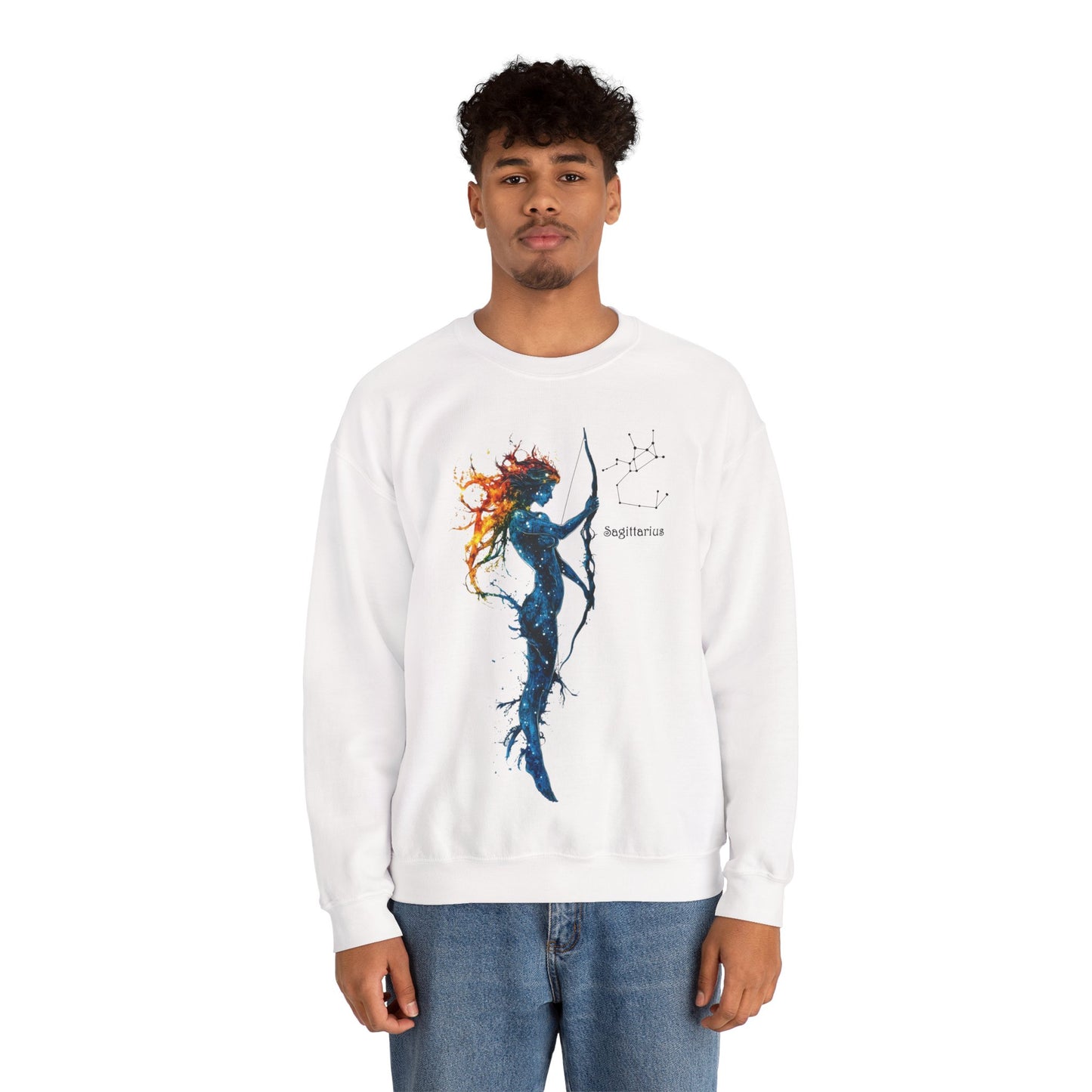 Sagittarius I Heavy Blend™ Crewneck Sweatshirt | Zodiac Line