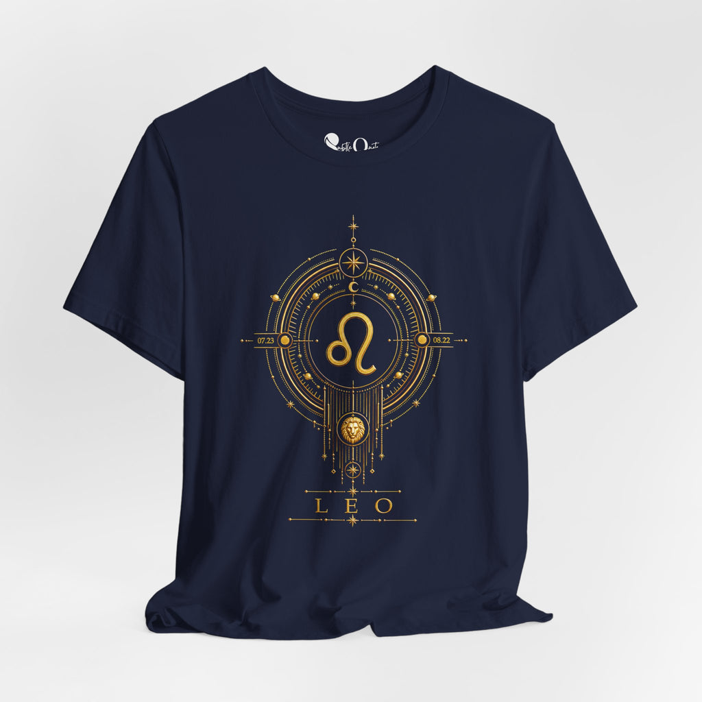 Leo Medallion Zodiac T-shirt
