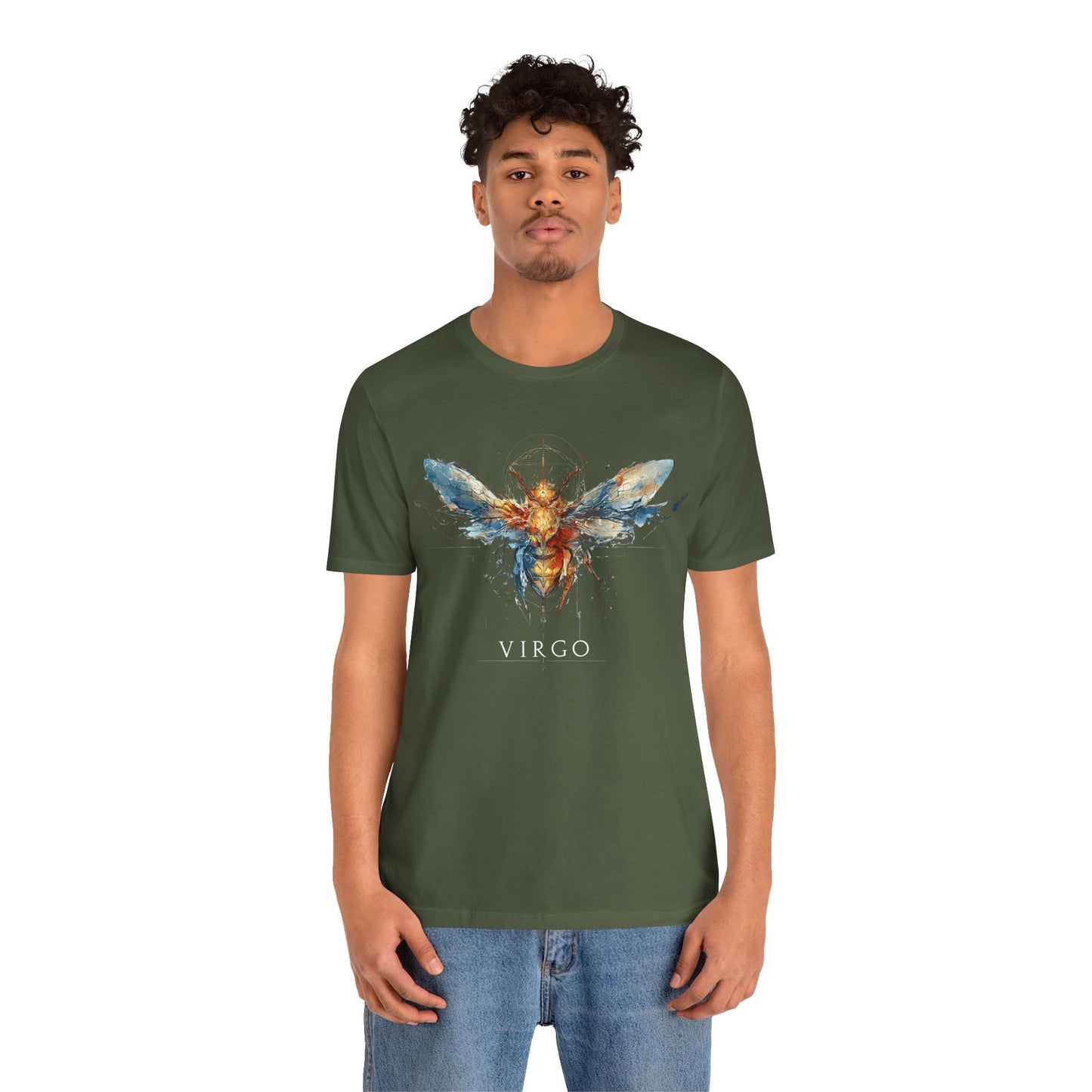Virgo Honeybee Dark | Zodiac Line