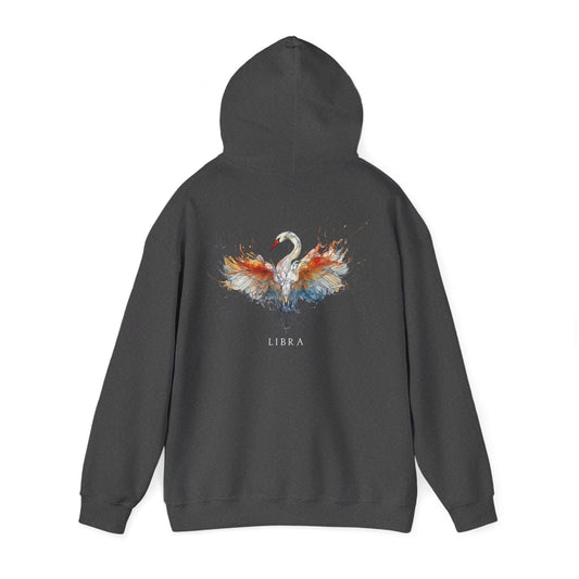 Libra Swan Zodiac Hoodie