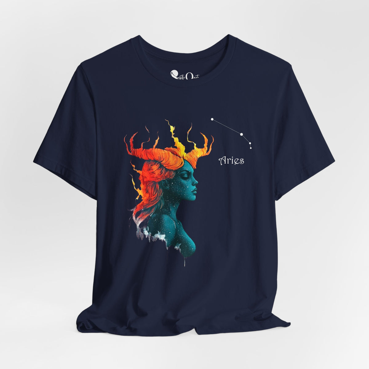 Aries I Zodiac T-Shirt Navy T-Shirt