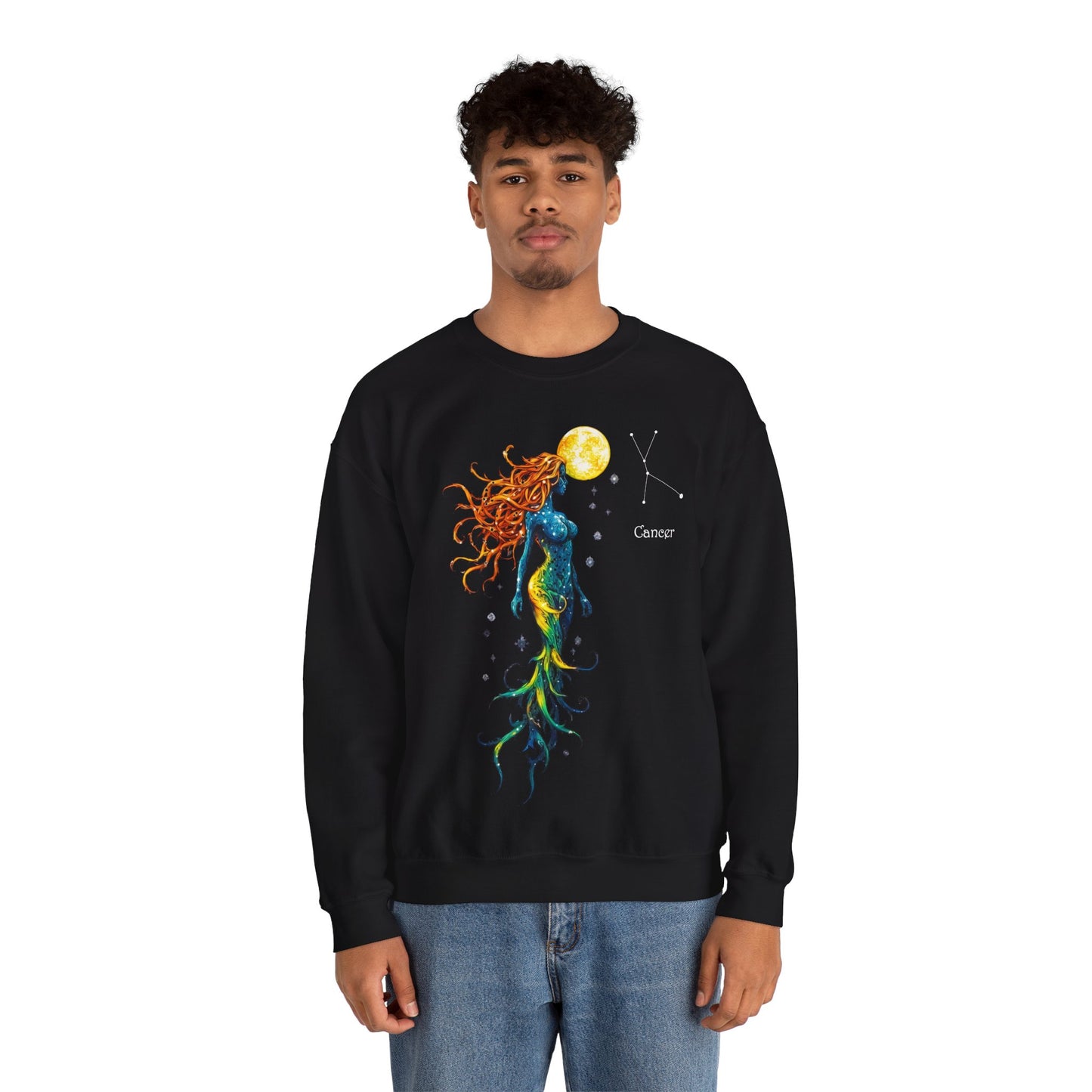 Cancer Heavy Blend™ Crewneck Sweatshirt | Zodiac Line
