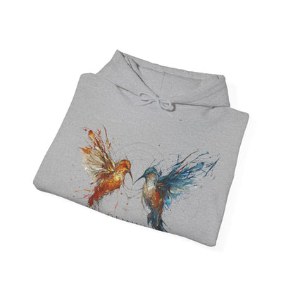 Gemini Hummingbird Heavy Blend™ Hoodie  | Zodiac Line