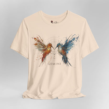 Gemini Hummingbird Zodiac T-Shirt