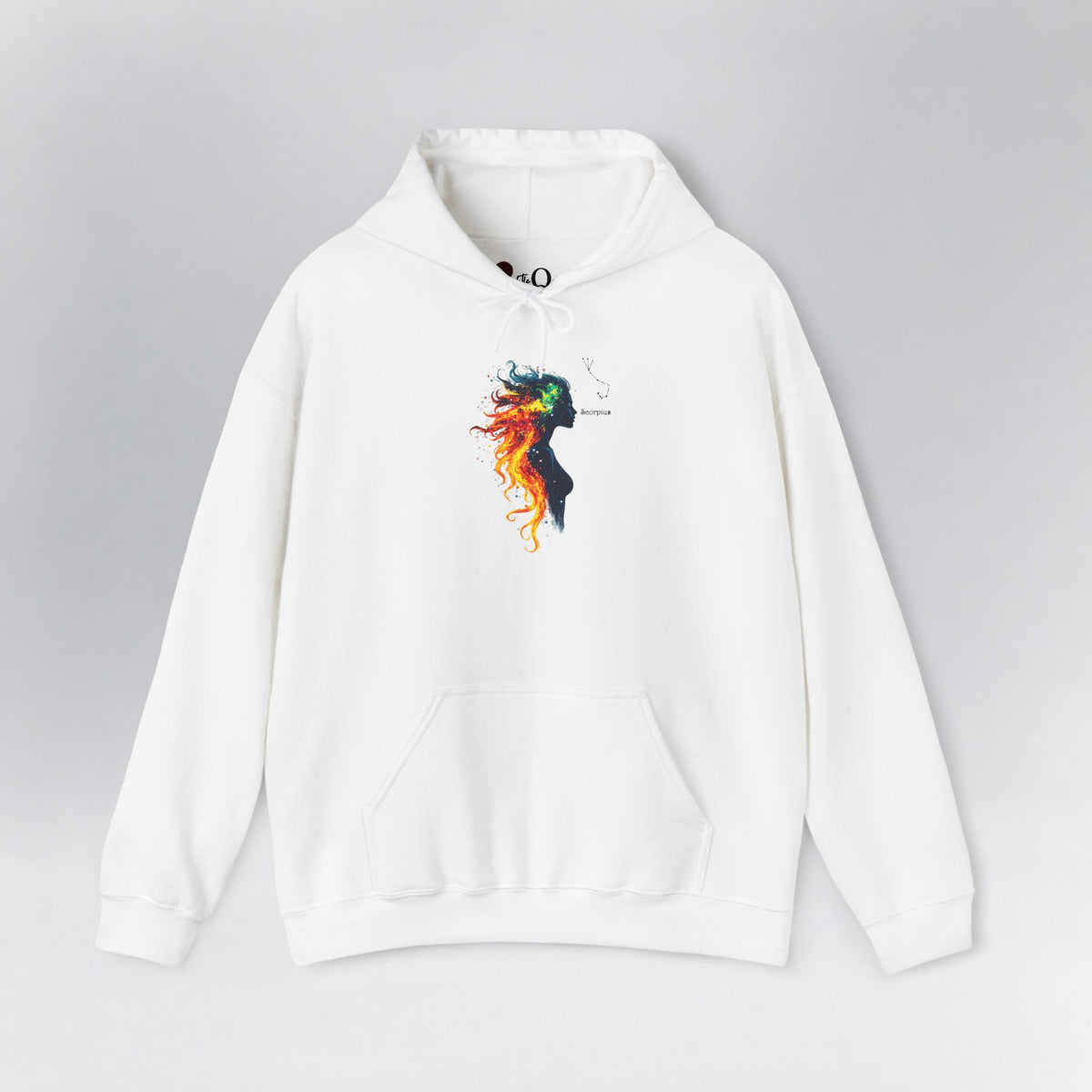 Scorpio Zodiac Hoodie White Hoodie