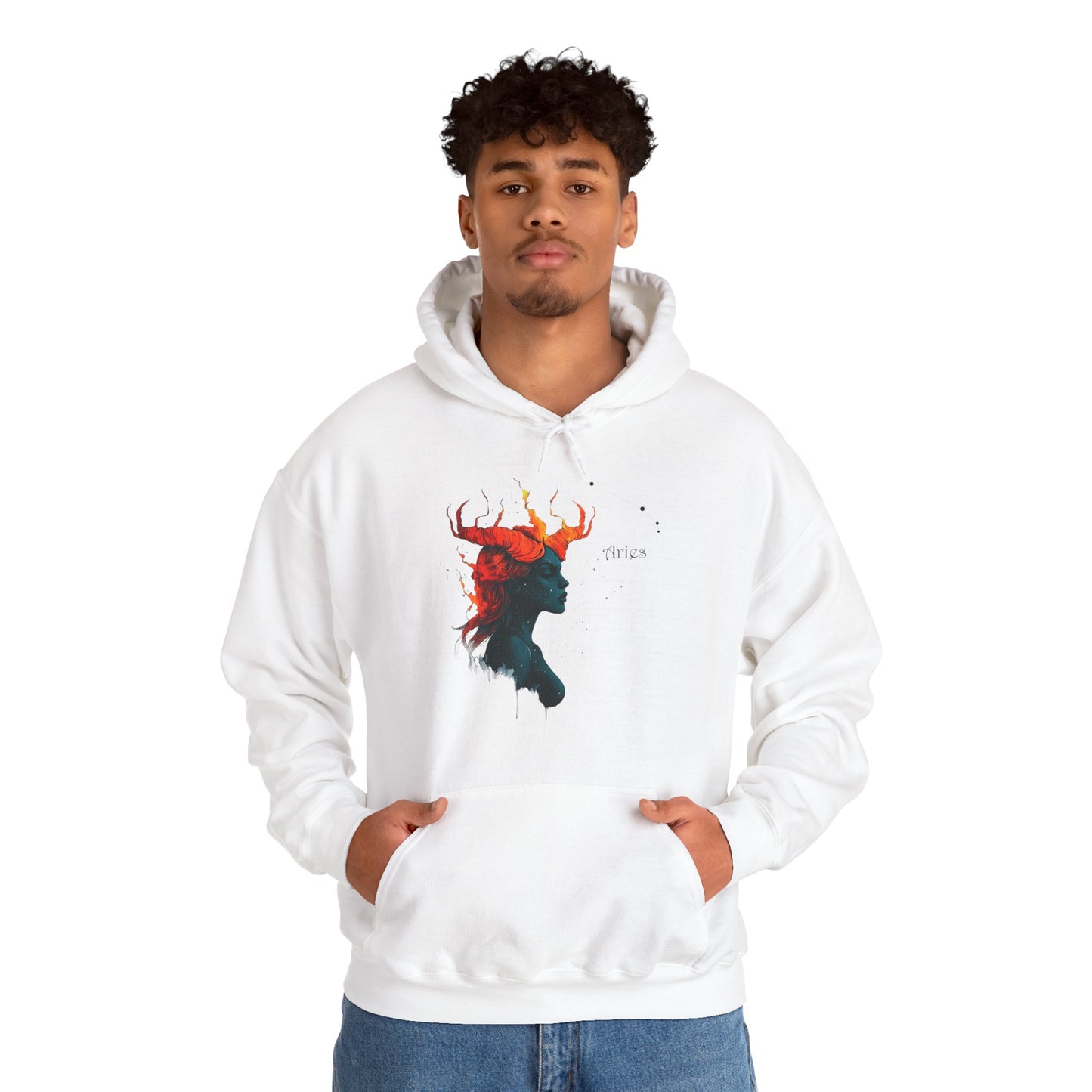 Aries I Heavy Blend™ Hoodie  | Zodiac Line