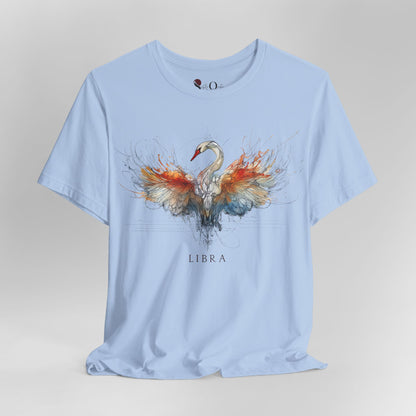 Libra Swan Zodiac T-Shirt