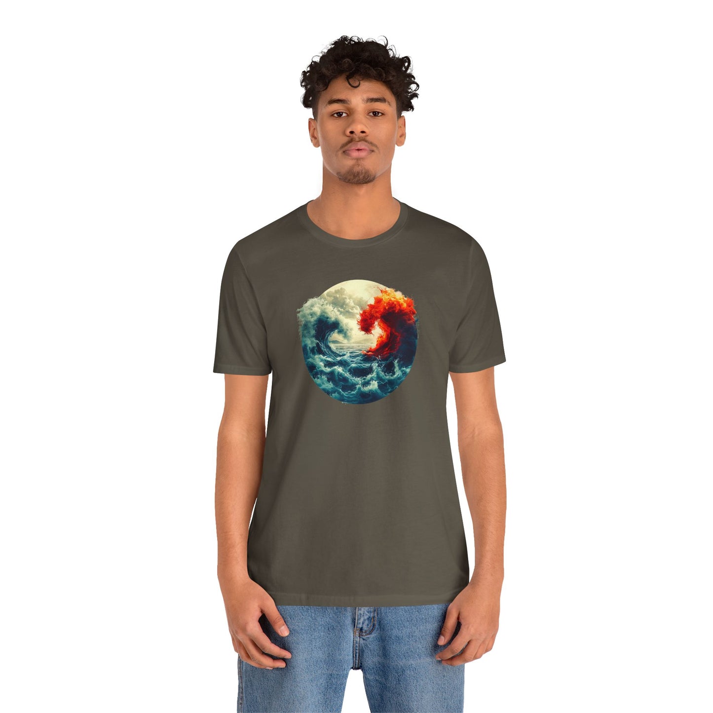 Elemental Harmony: Water and Fire Dark