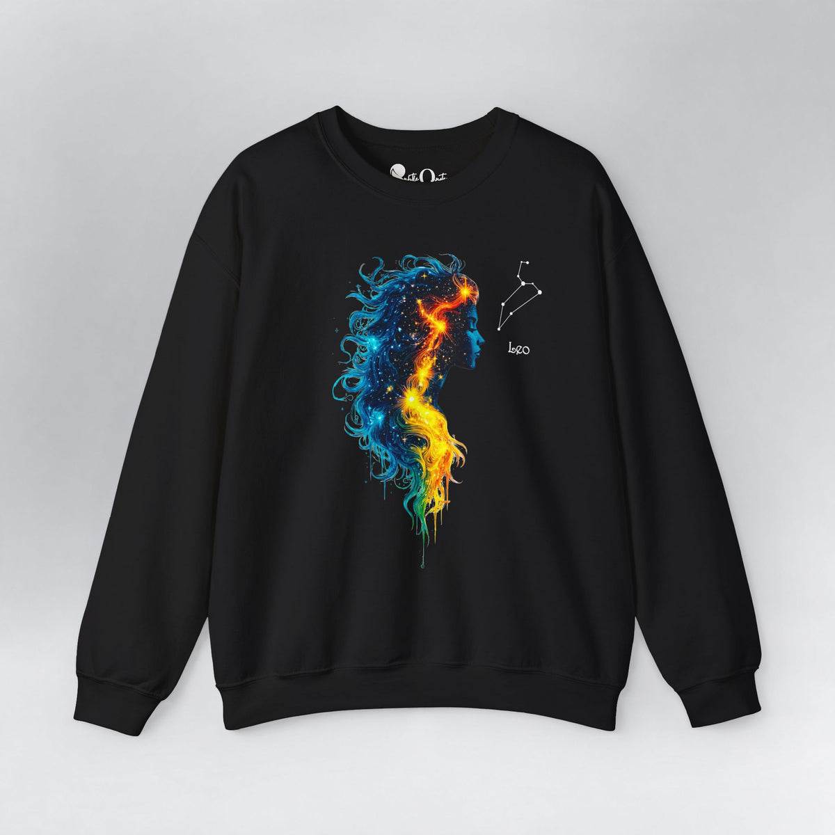Leo I Zodiac Sweatshirt Black Sweatshirt