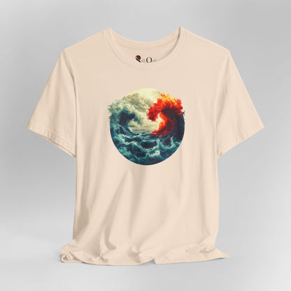 Elemental Harmony: Water and Fire
