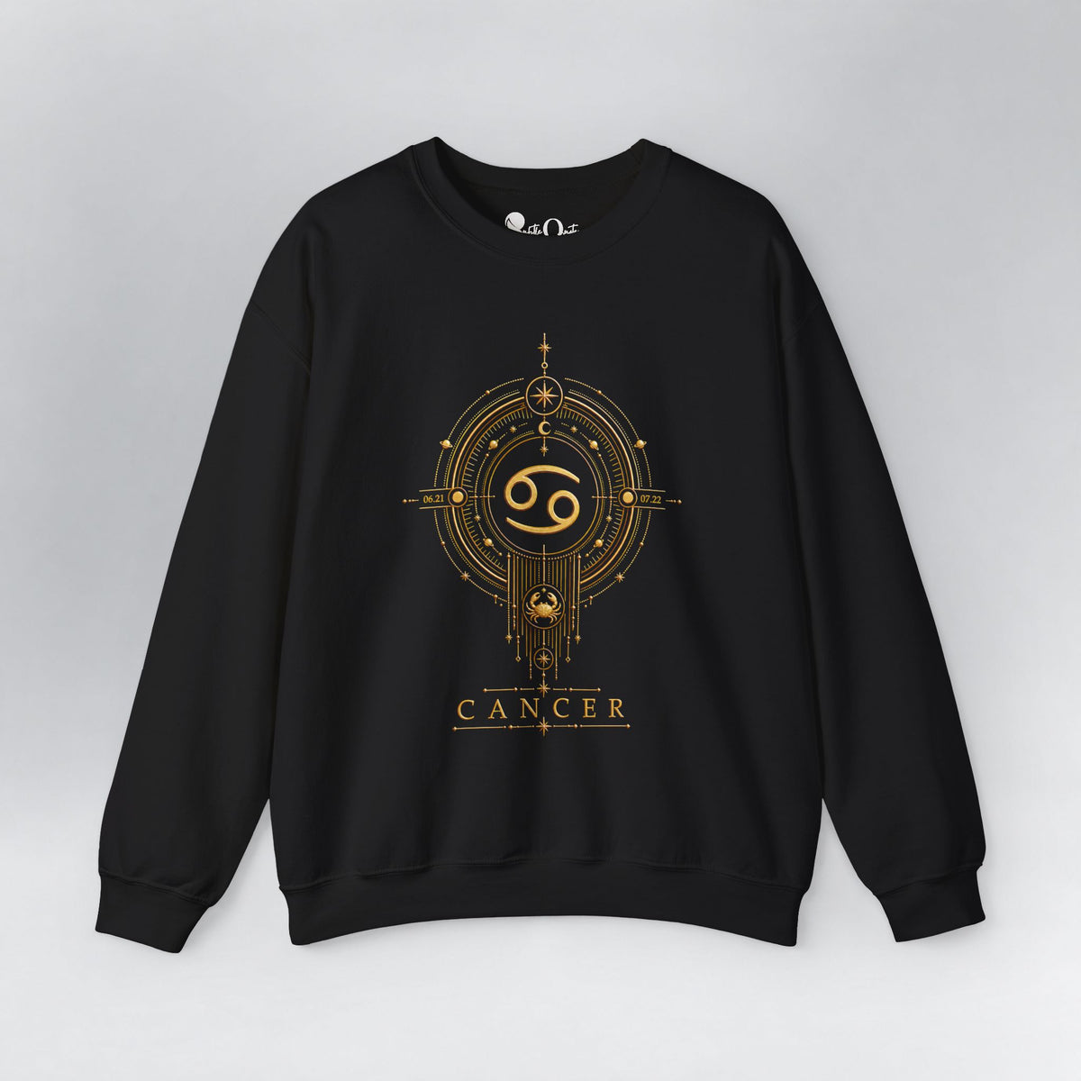 Cancer Medallion Zodiac Sweatshirt