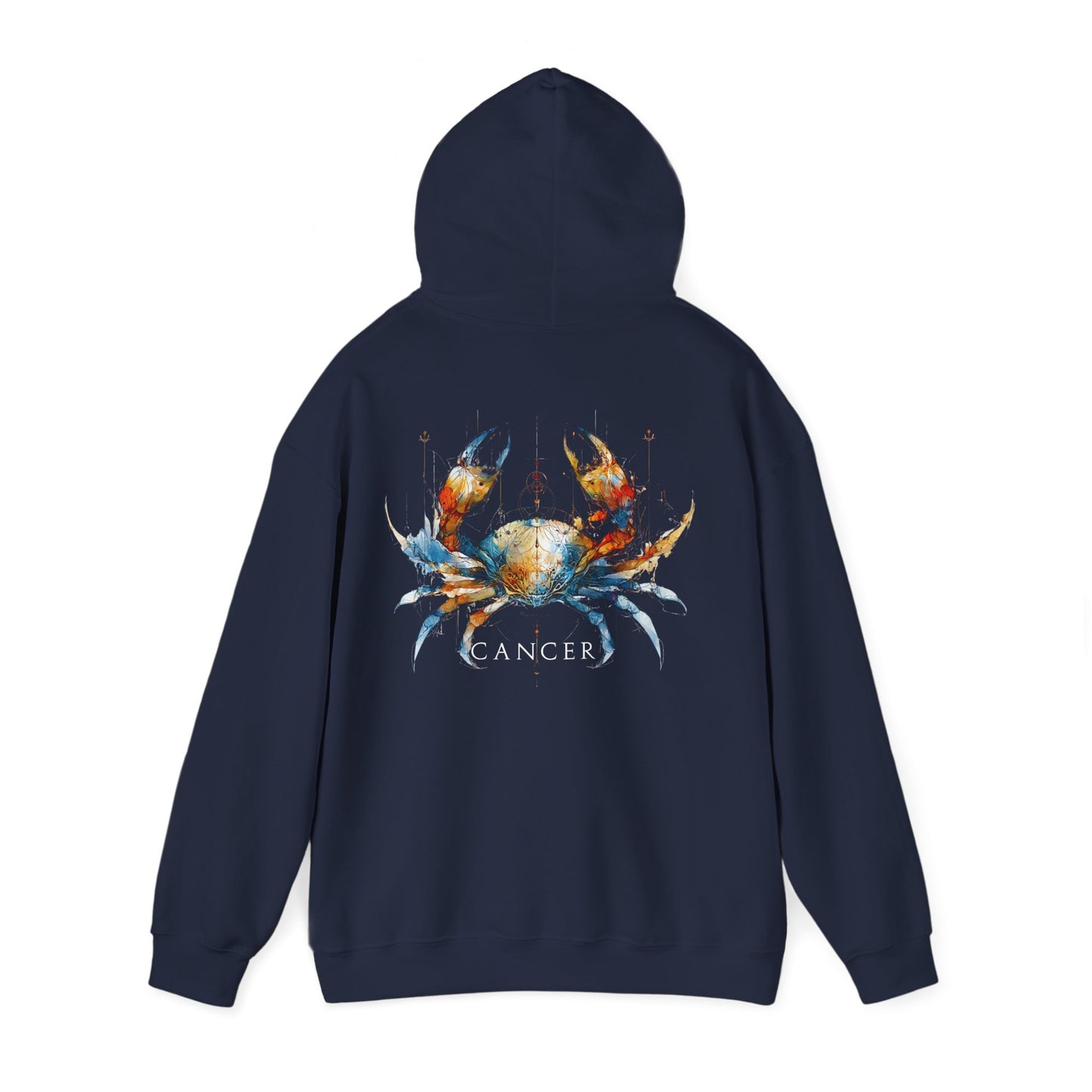 Cancer Crab Zodiac Hoodie