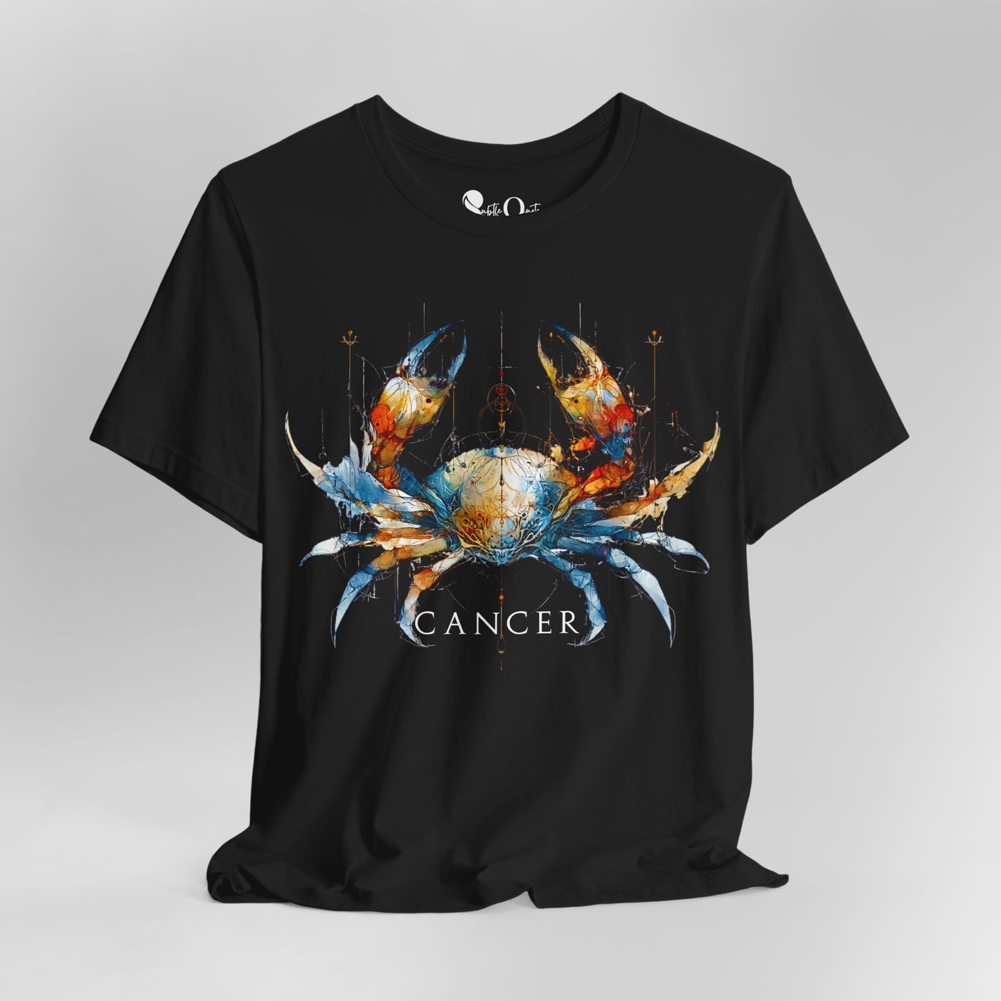 Cancer Crab Dark | Zodiac Line