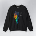 Virgo Zodiac Sweatshirt Black Sweatshirt