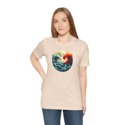 Elemental Harmony: Water and Fire